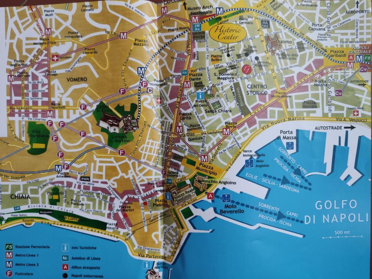 Gregorius Diamerisma Panoramic Terrace Naples Luaran gambar